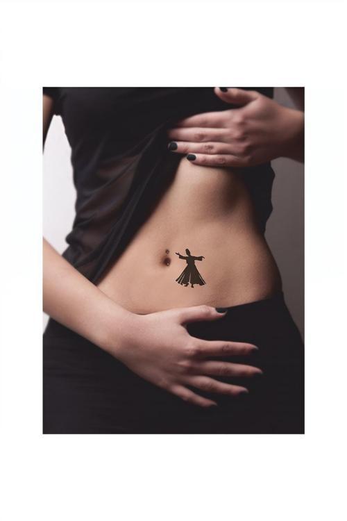Semazen Tattoo Geçici Dövme Şablonları Kına Kalıpları