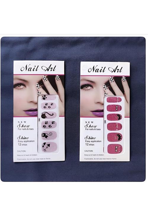 Nail Art Tırnak Süsleme Pati dövmesi