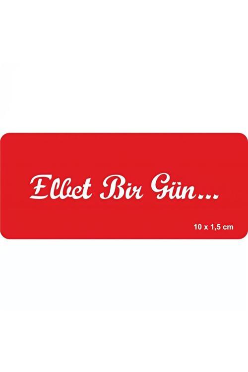 Elbet Bir Gün Tattoo Geçici Dövme Şablonları Kına Kalıpları