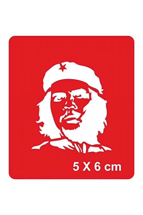 Che Guevara Tattoo Geçici Dövme Şablonları Kına Kalıpları