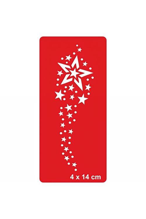Yıldızlı Yaz Gecesi Tattoo Geçici Dövme Şablonları Kına Kalıpları