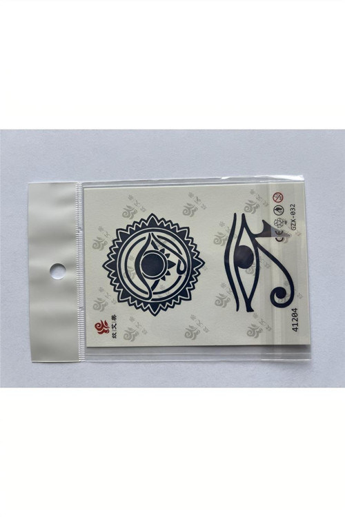 Horus Minimal 11x8 cm Yarı Kalıcı Geçici Dövme Yapıştırma Dövme