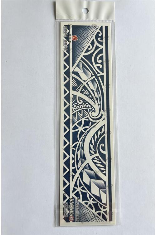 Kol ve Ayak İçin Şerit 28x6 cm GZBH-002 Yarı Kalıcı Geçici Dövme
