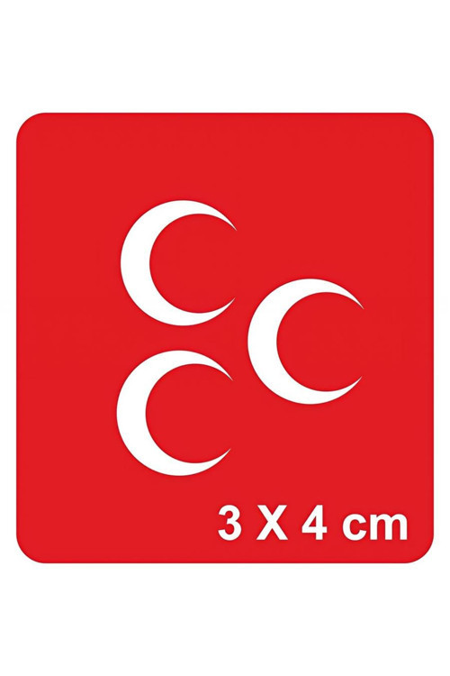 Üç Hilal Tattoo Geçici Dövme Şablonları Kına Kalıpları