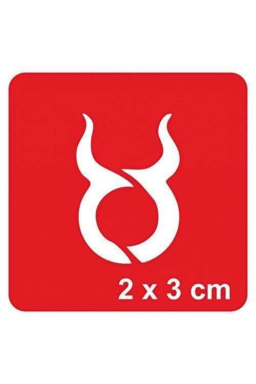 Boğa Burcu Tattoo Geçici Dövme Şablonları Kına Kalıpları