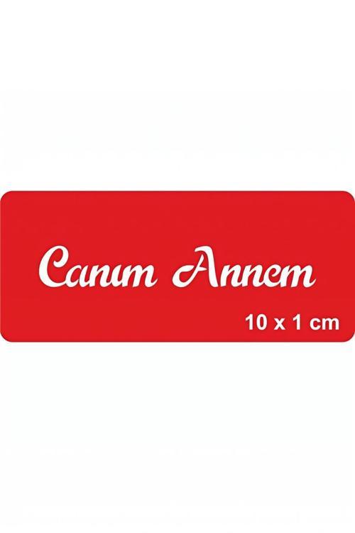 Canım Annem Yazısı Tattoo Geçici Dövme Şablonları Kına Kalıpları