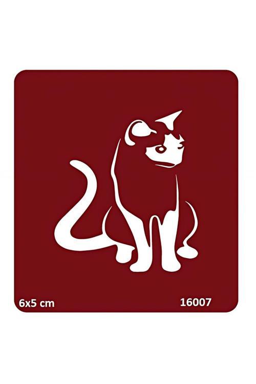 Narin Kedi Geçici Dövme Şablonu