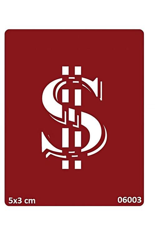 Dolar İşareti Geçici Dövme Deseni