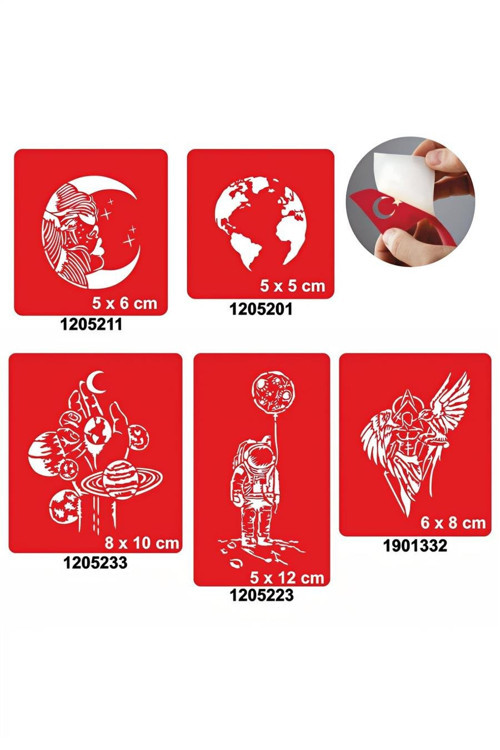 Gökyüzü Modelleri Dövme Şablonu Kına Deseni