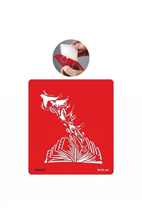 Kitap Ve Kuşlar Tattoo Geçici Dövme Şablonları Kına Kalıpları