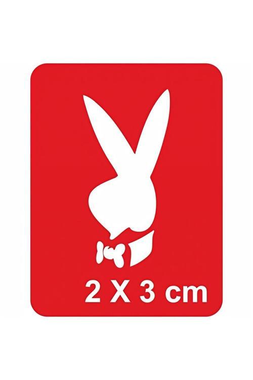 Aşk Tavşanı Playboy Tattoo Geçici Dövme Şablonları Kına Kalıpları