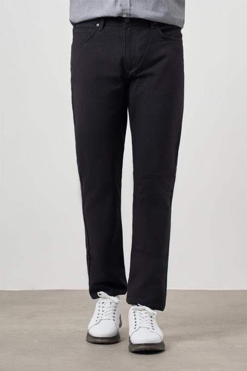  Erkek Füme Mevsimlik Pamuk 5 Cep Dynamic Fit Jean Pantolon