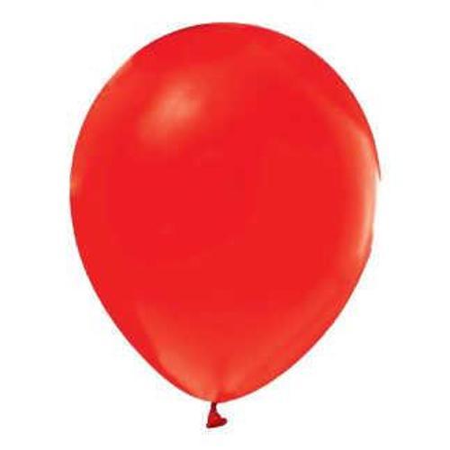 BALON METALİK DÜZ 12 İNC KIRMIZI 100 ADET