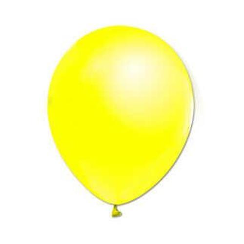 BALON METALİK DÜZ 12 İNC SARI 100 ADET
