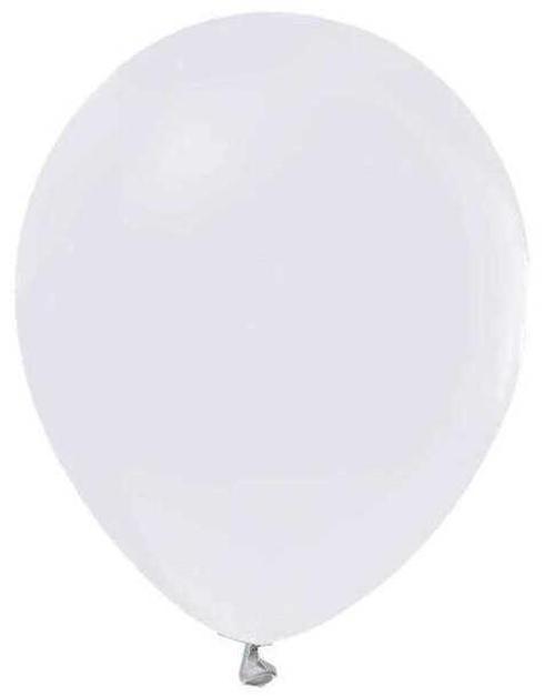 BALON METALİK DÜZ 5 İNC BEYAZ 100 ADET