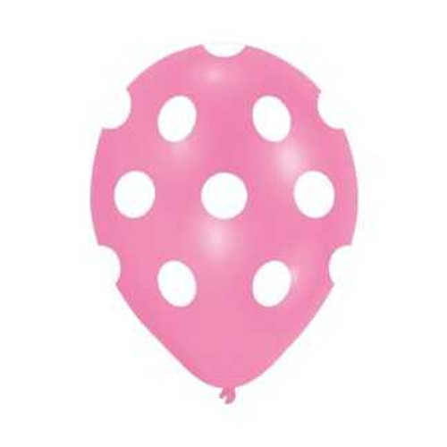BALON PUANTİYELİ PEMBE 100 ADET