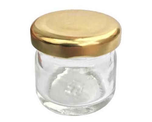 BAL KAVANOZU 40 CC ALTIN KAPAK 1 ADET