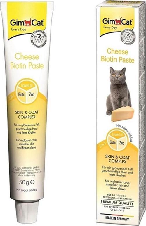 Cheese Paste Biotinli Kedi Macunu 50 Gr