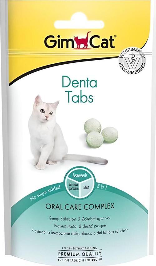 Denta Tabs Ağız Diş Sağlığı Kedi Ödülü 40Gr