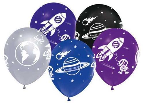 BALON ASTRONOT UZAY ÇEPEÇEVRE BASKILI 100 ADET