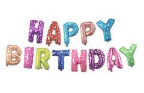 FOLYO BALON HAPPY BIRTHDAY16INC 1 SET