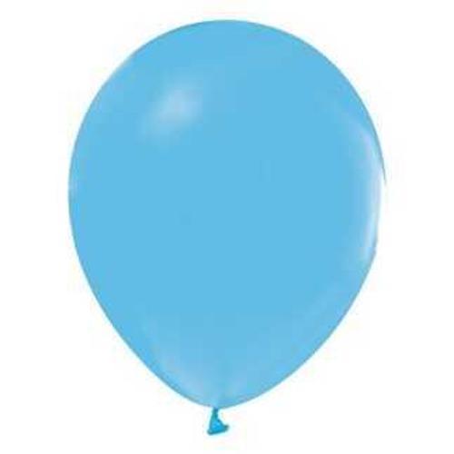 BALON DÜZ 12 İNC AÇIK MAVİ 100 ADET