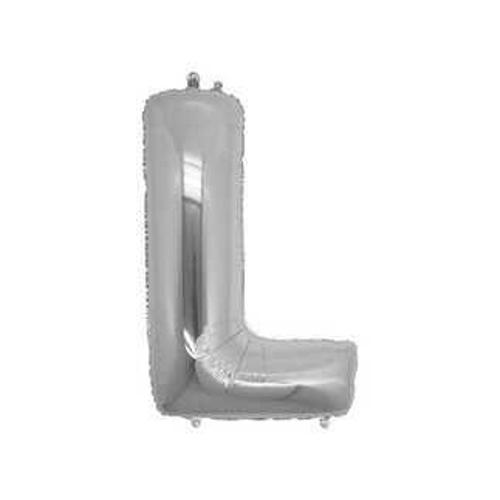FOLYO BALON HARF L 40 İNC GÜMÜŞ 1 ADET