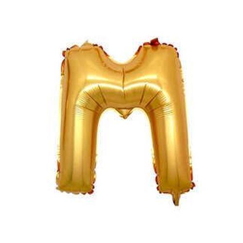 FOLYO BALON HARF M ALTIN 16 INC(40CM) 1 ADET