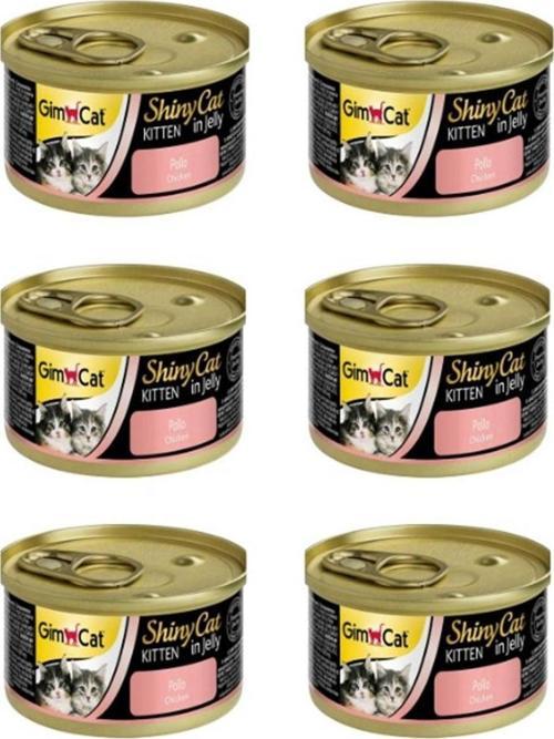 Shinycat Tavuk Etli Yavru Kedi Konsevesi 6x70 Gr