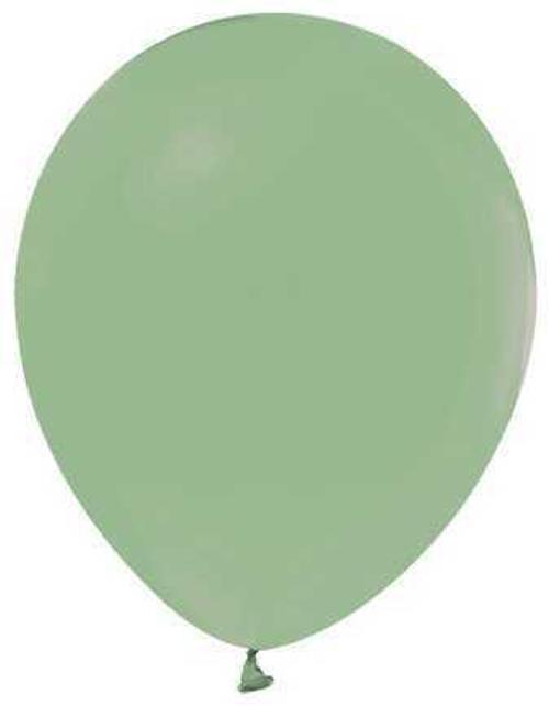 BALON DÜZ PASTEL(MAKARON BALON) KÜF YEŞİLİ 100 ADET