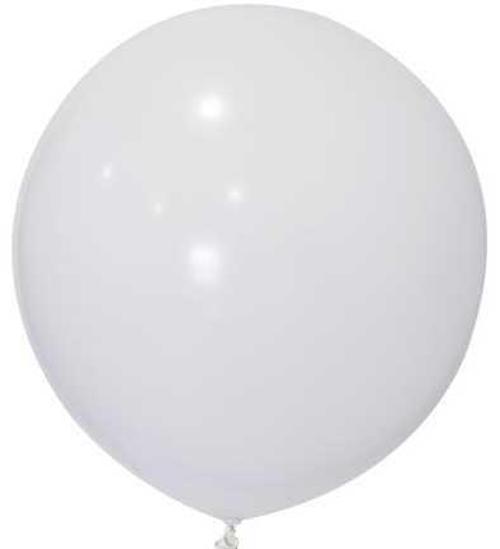 BALON JUMBO DÜZ 24 İNC BEYAZ 3 ADET