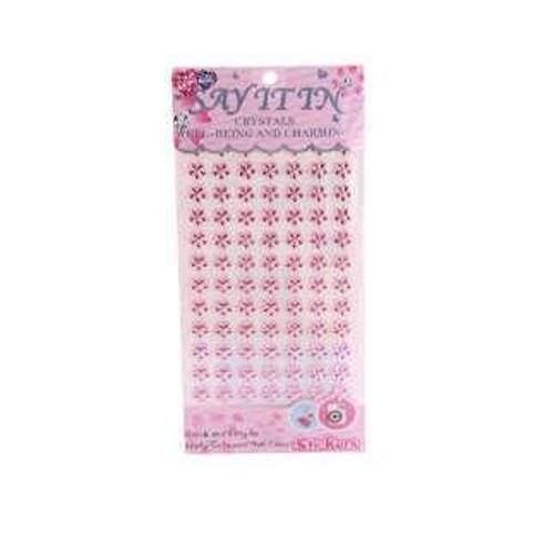 ÇİÇEK YAPIŞKANLI SETİ 84 AD PEMBE 1 PAKET