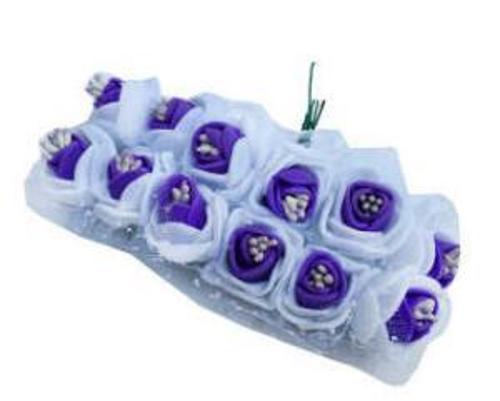 GÜL LATEKS ORTASI TOMURCUKLU MOR 1 PAKET