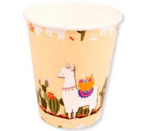 BARDAK LAMA KAKTÜSLÜ KARTON 8OZ 8 ADET