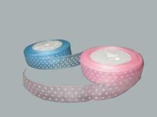 KURDELA ORGANZE PUANLI 2 CM PEMBE 23 MT 1 ADET
