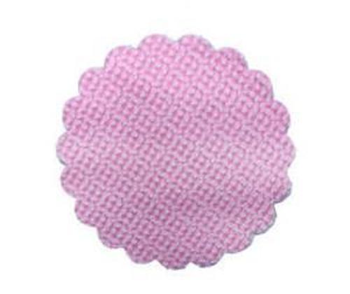 ORGANZE PUANTİYELİ TÜL PEMBE 22 CM 100 ADET