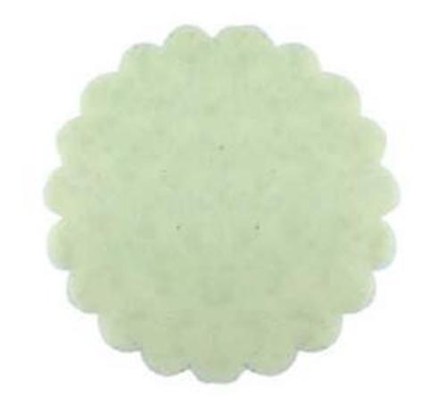 ORGANZE TAŞLI TÜL KREM 24 CM 100 ADET