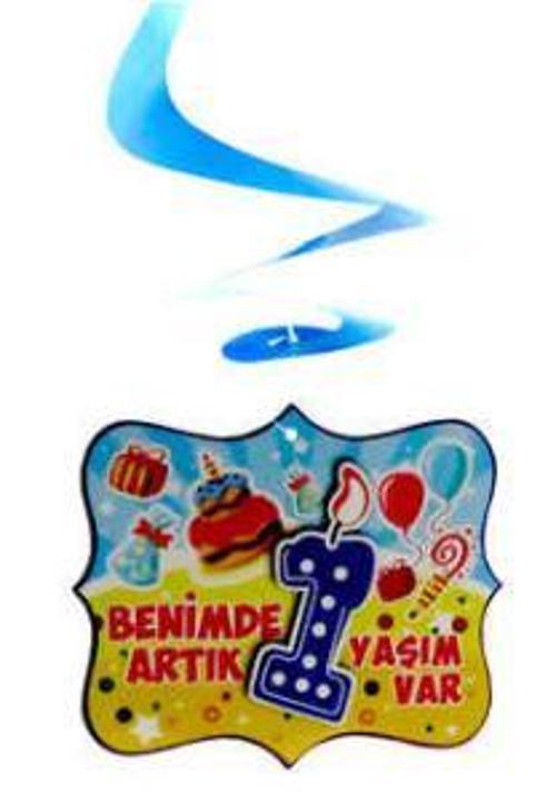 ORTA SÜS ASMALI BENİMDE 1 YAŞIM MAVİ 1 ADET