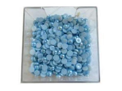 İNCİ YARIM YUVARLAK MAVİ 12mm 680 ADET
