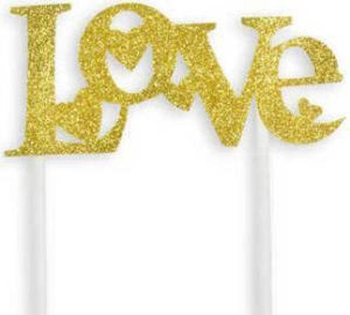 PASTA SÜSÜ LOVE ALTIN 1 ADET