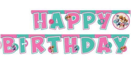 PAW PATROL SKYE HAPPY BIRTHDAY YAZI 1 ADET