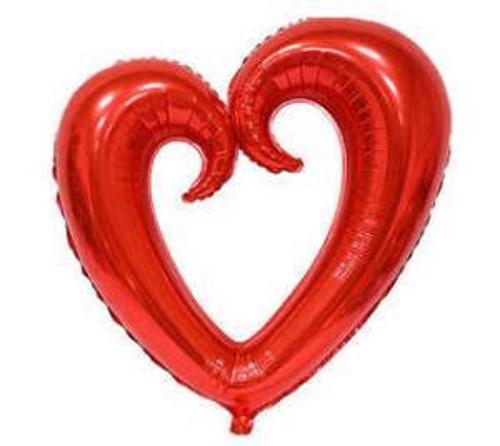 FOLYO BALON KALP 40 INC KIRMIZI 1 ADET
