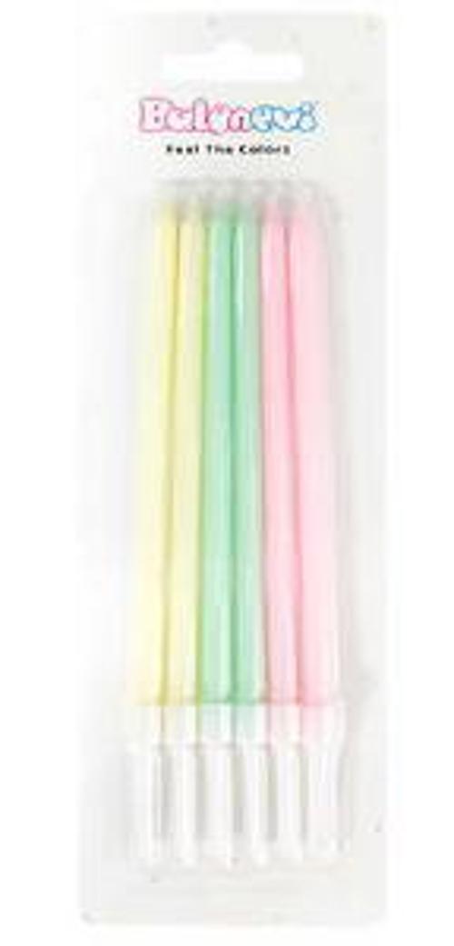 MUM PASTEL MAKARON RENGARENK 6 ADET