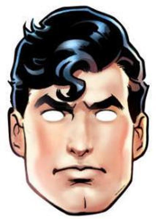 SUPERMAN MASKE 1 ADET