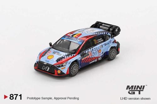 1/64 871 Hyundai i20 N Rally1 Hybrid 2024 Rallye Monte-Carlo Winner