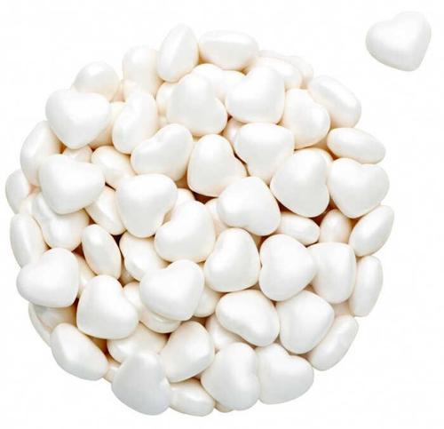 ŞEKER KALPLİ MEYVE AROMALI DRAJE BEYAZ 1 KG