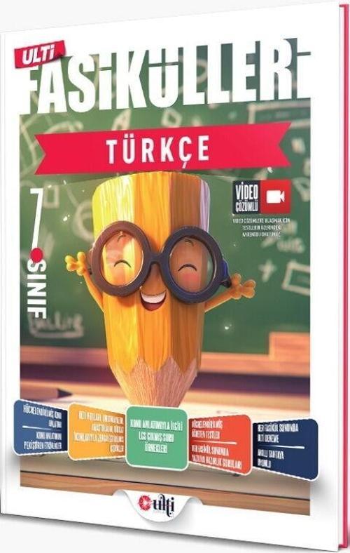 7. Sınıf Türkçe Ulti Fasikülleri Ulti Yayınları