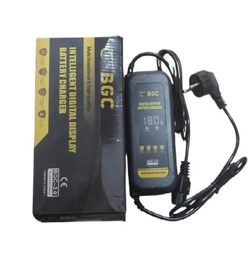 48V 20AH ŞARJ CİHAZI E-BİKE DİJİTAL DEVRE KESİCİLİ