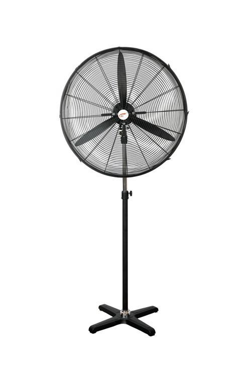 FL-750-F 240 Watt Sanayi Tipi Ayaklı Vantilatör Siyah