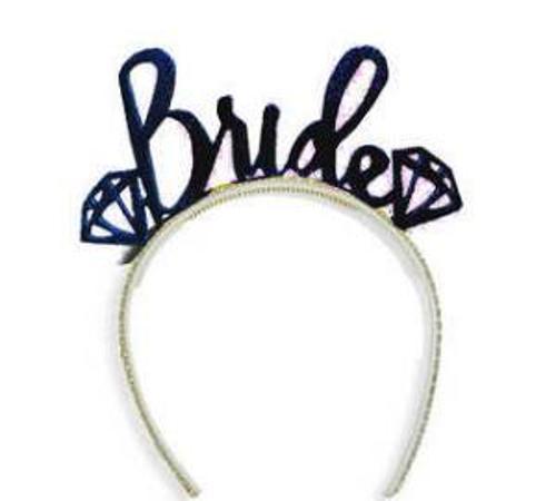 TAÇ EVADAN BRIDE TO BE SİYAH 1 ADET